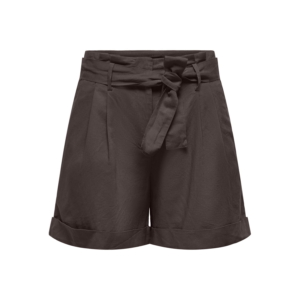 Only Isola High Waist Belt Shorts Dames Bruin