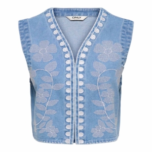 Only Noella Gilet Blauw