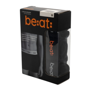 Be:at Jull 3 Pack Boxershorts Zwart