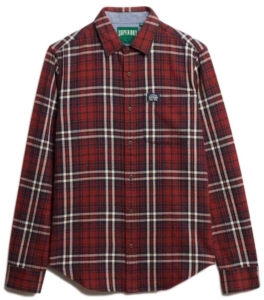 Overhemd met lange mouwen Bucheron Rood