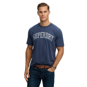 Superdry Athletic Essentials T-shirt Blauw