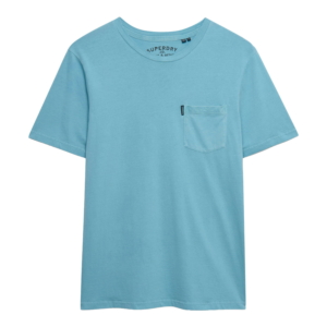 Superdry Essential Pocket T-shirt Blauw