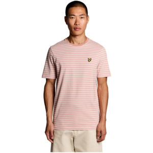 Lyle & Scott Breton T-shirt Roze