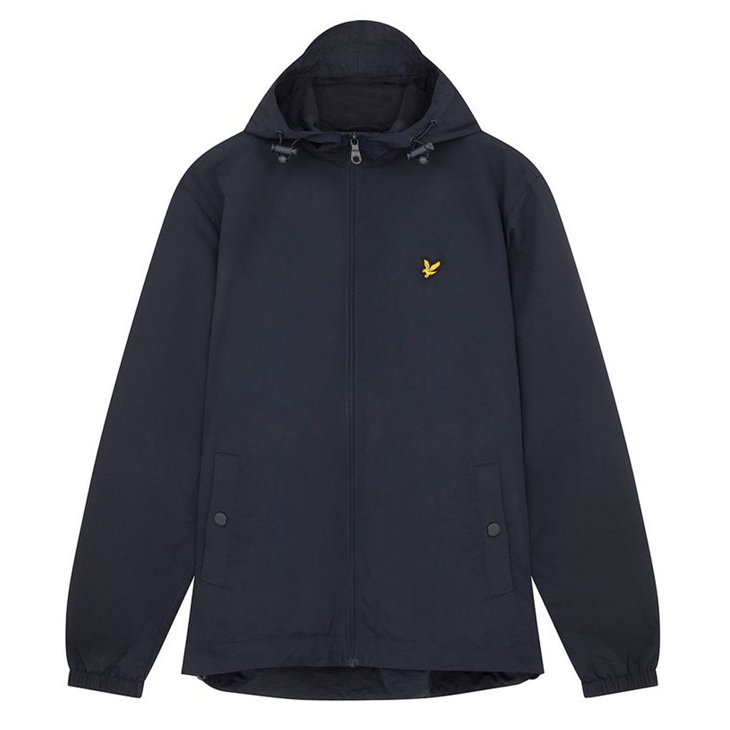 Lyle & Scott Zip Through Hooded Jacket Blauw