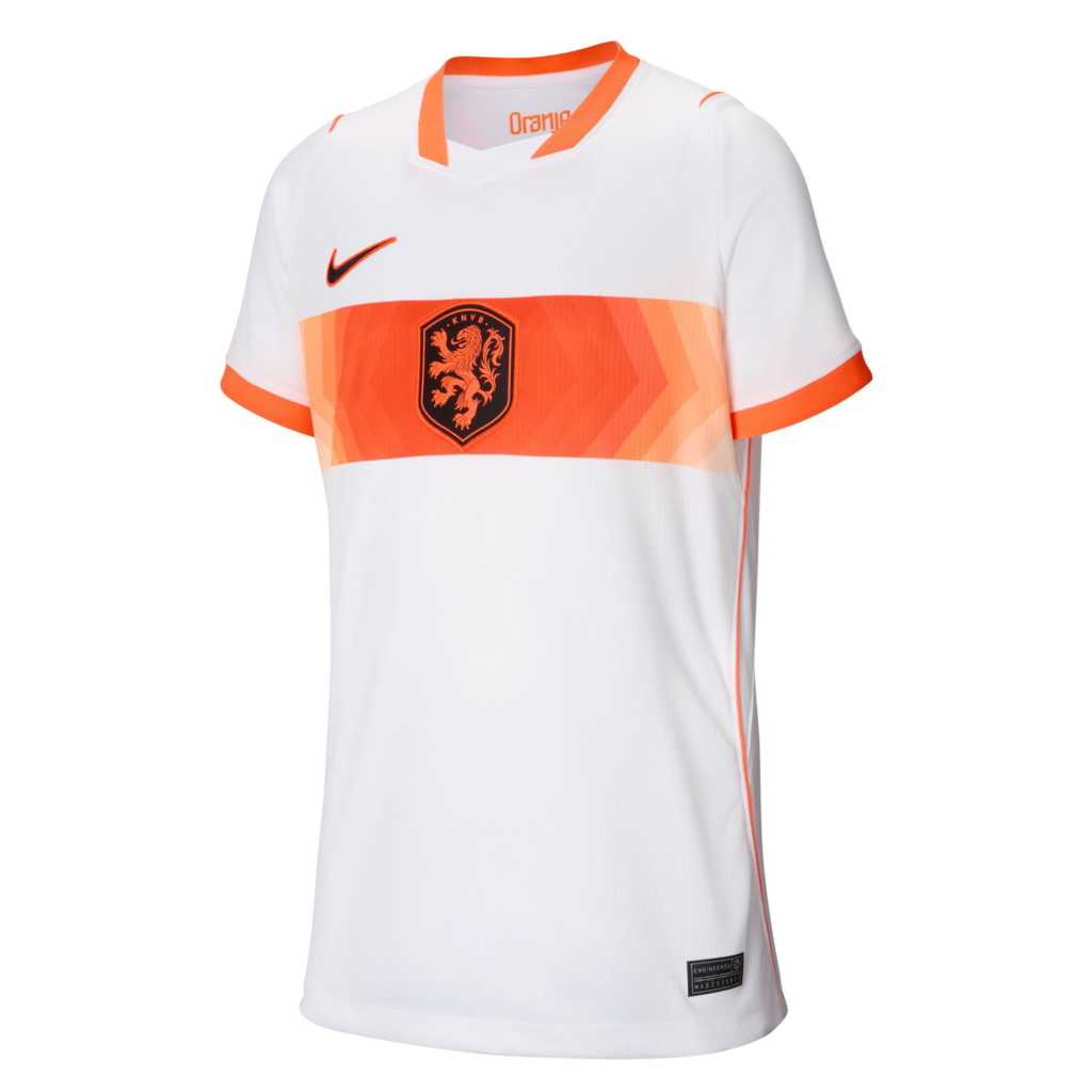 Nike Nederland 2026 Stadium Uitshirt Kids Wit