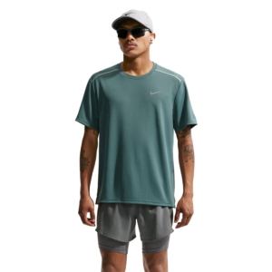Nike Miler Short Sleeve Shirt Groen