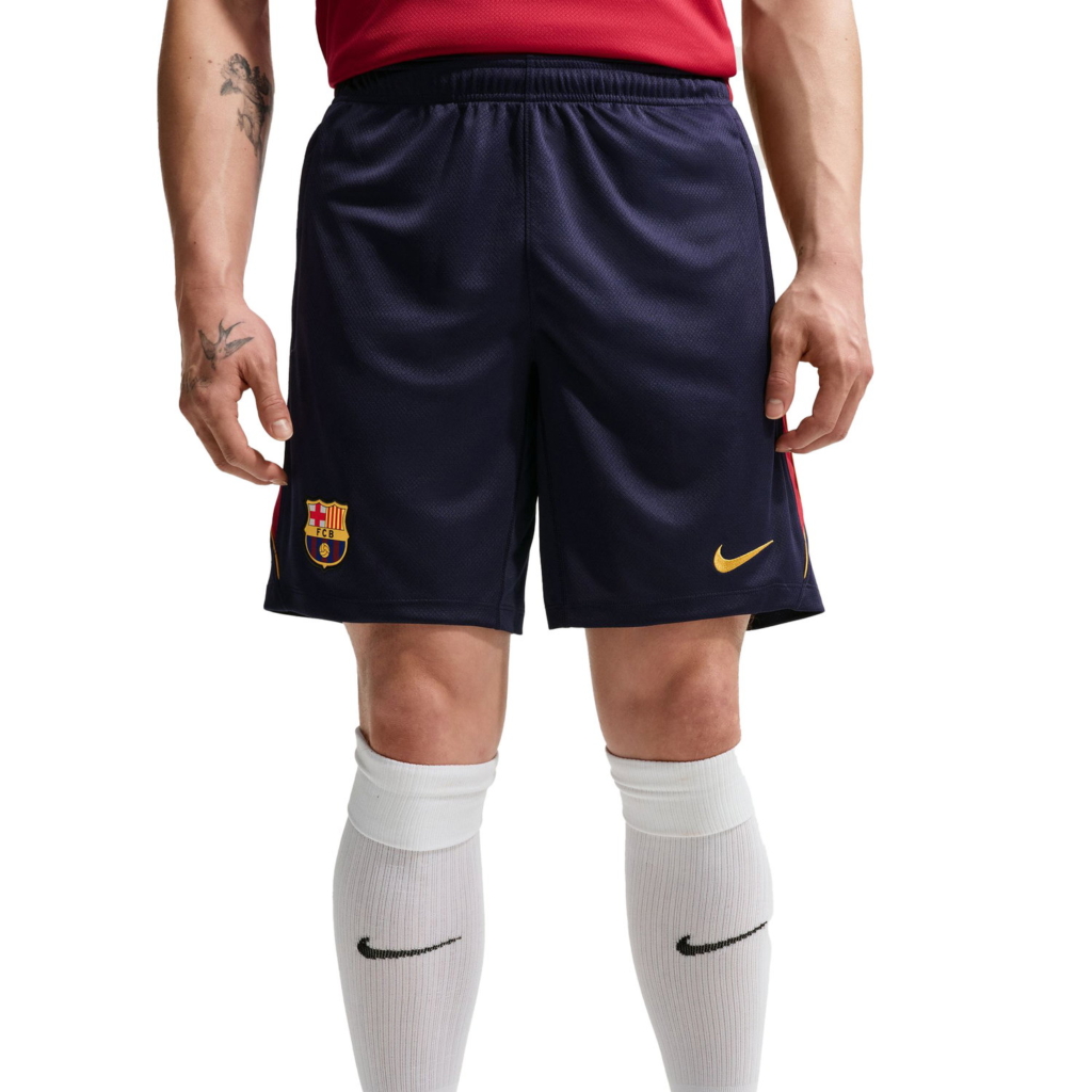 Nike Fc Barcelona Strike Trainingsshort Blauw