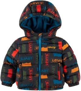 Levi´s ® Kids Core Aop Doudoune 18 Months Jongens Ocean Depths
