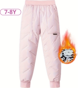 Bovista Skibroek Skipak Snowboard Broek Winterbroek Sneeuwbroek Kinderen Meisjes Wintersport – 7 tot 8 Jaar