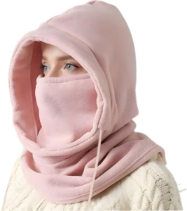 Nivard Winter Masker Balaclava Ski Mask Ski Masker Bivakmuts Full Face Mask Roze