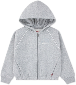 Levi´s ® Kids Meet And Greet Sweatshirt Met Rits 8 Years Meisjes Grijs