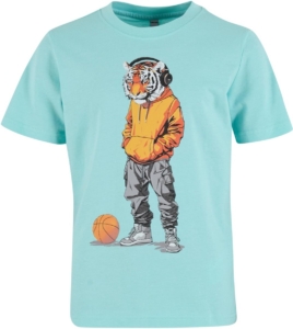 Mister Tee Kids Tiger Sports Kinder Tshirt Kids 110/116 Blauw