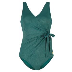 Ten Cate Beach Badpak V-neck Padded Dames Groen