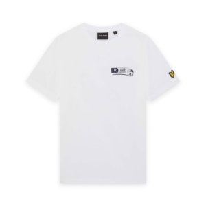 Lyle & Scott Toothpaste Graphic T-shirt Kids Wit