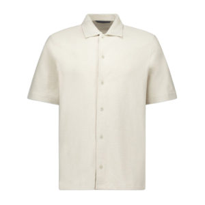 Airforce Woven Short Sleeve Shirt Beige