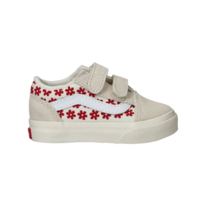 Vans Old Skool V Chantilly Floral Kids Rood
