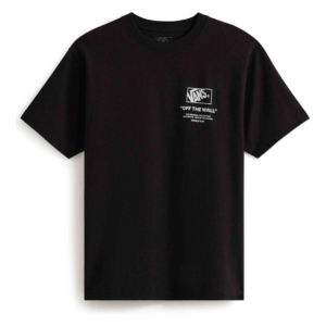 Vans Stacked Hi Ss Tee Nederlands Zwart