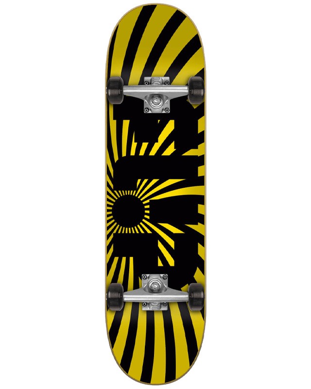 Flip – Spiral 8.0″- Skateboard Complete Geel