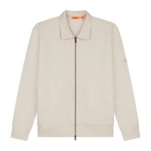 Be:at Dorus Polo Zip Sweater Zilver