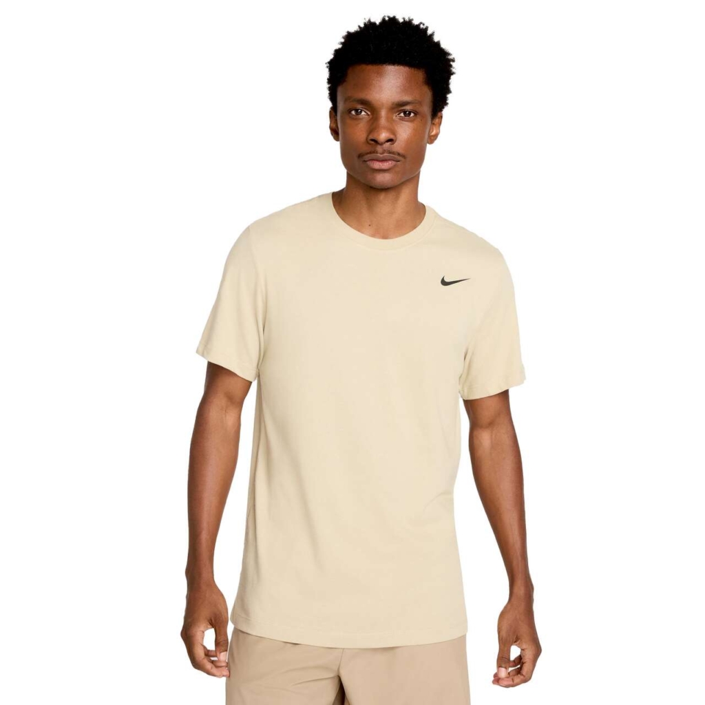Nike Dri-fit Tee Crew Solid Creme