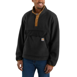 Carhartt Relaxed Fit Fleece Pullover Zwart