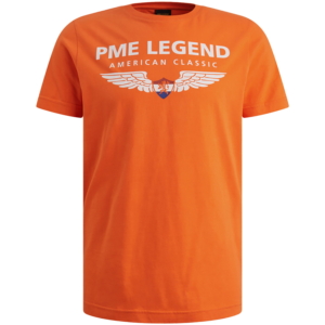 Pme Legend Short Sleeve R-neck Nederland Tee Oranje