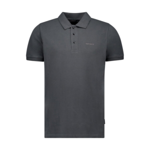 Airforce Short Sleeve Polo Grijs