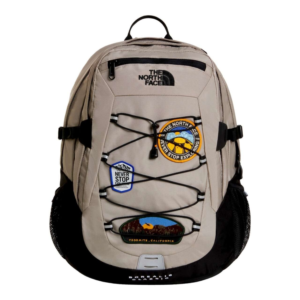 The North Face Borealis Classic Patch Backpack Grijs