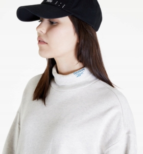 Reebok Lange Dameshoodie – Met Col Grijs