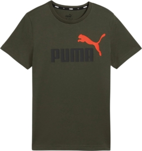 Puma Essentials+ 2 Logo Shirt Junior Oranje