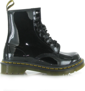 Dr. Martens 1460 Veterschoenen Dames – Zwarte Patent Lamper