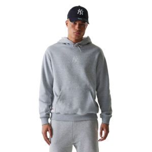 New Era Mlb League Essential Midi Hoodie Grijs