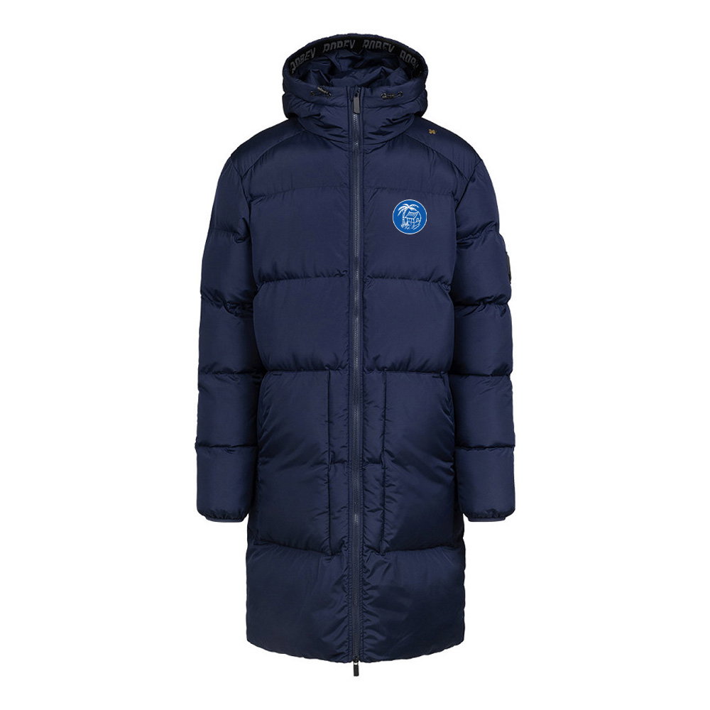 Robey Sc Kampong Long Padded Jacket Blauw