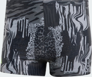 adidas Performance Performance Graphic Zwemboxer Heren Grijs
