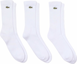 Lacoste Sportsokken Heren 3 Paar Wit