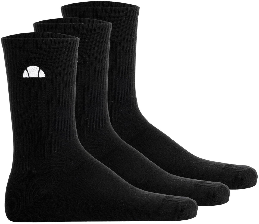 Ellesse Sokken ALACRE Crew Socks Set van 3 Zwart