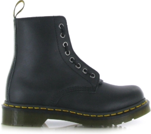 Dr. martens 1460 Pascal Front Zip Dames Veterboots Mat Zwart