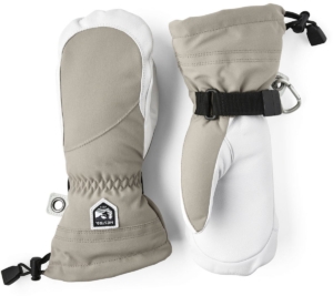 Hestra Heli Ski Female Mitt – Wintersport Wintersportkleding Handschoenen Wit