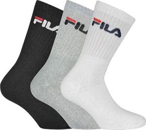 Fila Tennis Socks 3-Pack 3 Paar Sportsokken 39-42 Grijs