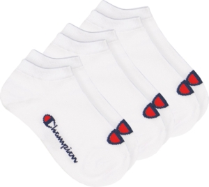 6 paar Champion sneakersokken 46 Unisex sneaker korte sokken Wit
