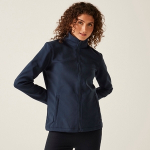 Jas Hiking Dames Waterdicht Ademend Ablaze Printable Softshell Blauw