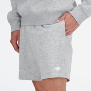 New Balance Sportbroek Short Heren Grijs