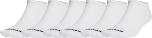 SOKKEN 6 PACK adidas laag uitgesneden sneakersokken unisex korte sokken Wit