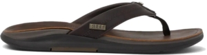 Reef Leather Offshore Heren Teenslippers Cj8554 Kleur Bruin