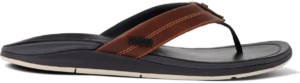 Reef Leather Offshore Heren Teenslippers Cj9055 Kleur Bruin