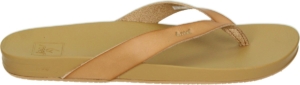 Reef CUSHION COURT NATURAL Volwassenen Dames slippers Bruin