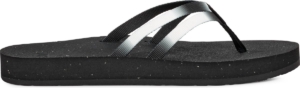 Teva W ReFlip Strappy Gradiate Dames Slippers Zwart