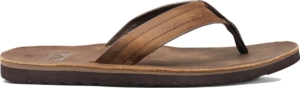 Reef Voyage Le Heren Slippers Dark Bruin