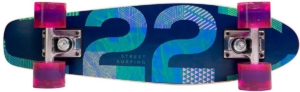 Street Surfing Wood Beach Board Twenty Two Blauw