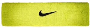 Nike Hoofdband limegroen Limegreen